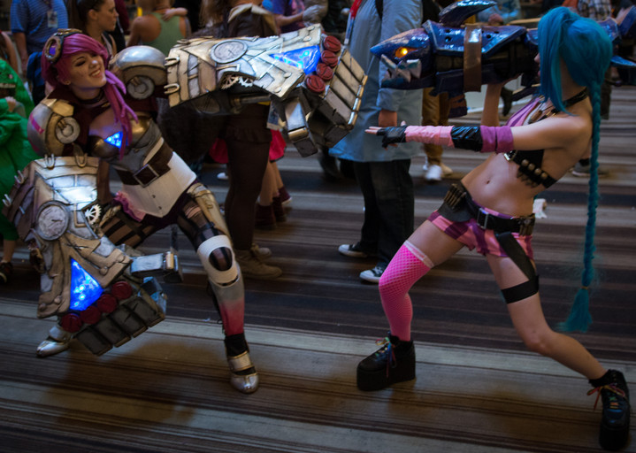 Jinx and Vi
