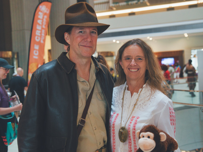 Dr Jones and Marion